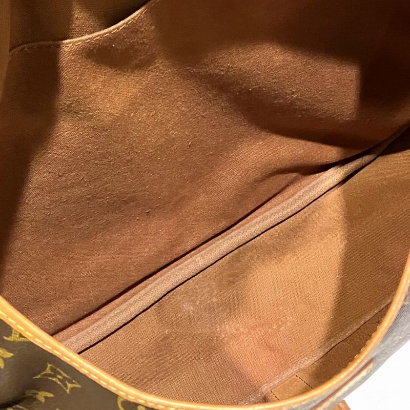 Louis Vuitton Saumur 35 Monogram Shoulder Bag Canvas — view 7