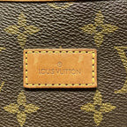 Louis Vuitton Saumur 35 Monogram Shoulder Bag Canvas — view 5