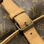 Louis Vuitton Saumur 35 Monogram Shoulder Bag Canvas — view 9