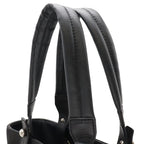 Chanel Paris Biarritz Tote PM Bag Leather Black — view 7