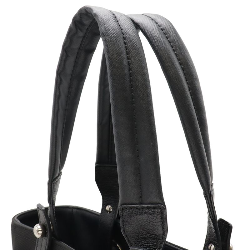 Chanel Paris Biarritz Tote PM Bag Leather Black — view 7