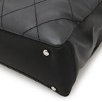 Chanel Paris Biarritz Tote PM Bag Leather Black — view 4