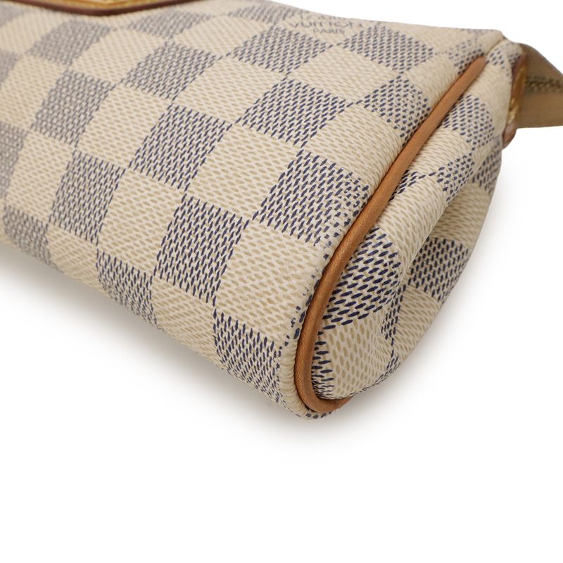 Louis Vuitton Damier Azur Eva Accessories Pouch Chain Bag 2-Way Shoulder — view 4