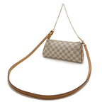 Louis Vuitton Damier Azur Eva Accessories Pouch Chain Bag 2-Way Shoulder — view 3
