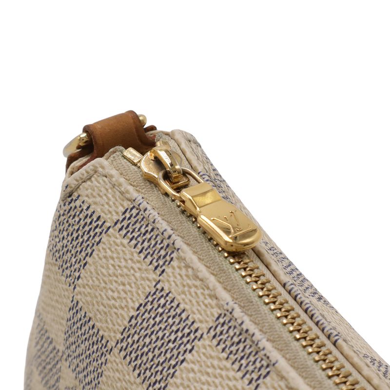 Louis Vuitton Damier Azur Eva Accessories Pouch Chain Bag 2-Way Shoulder — view 6