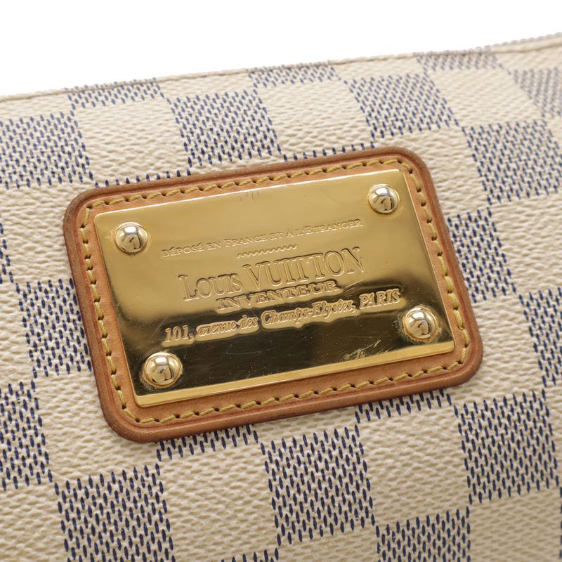 Louis Vuitton Damier Azur Eva Accessories Pouch Chain Bag 2-Way Shoulder — view 5