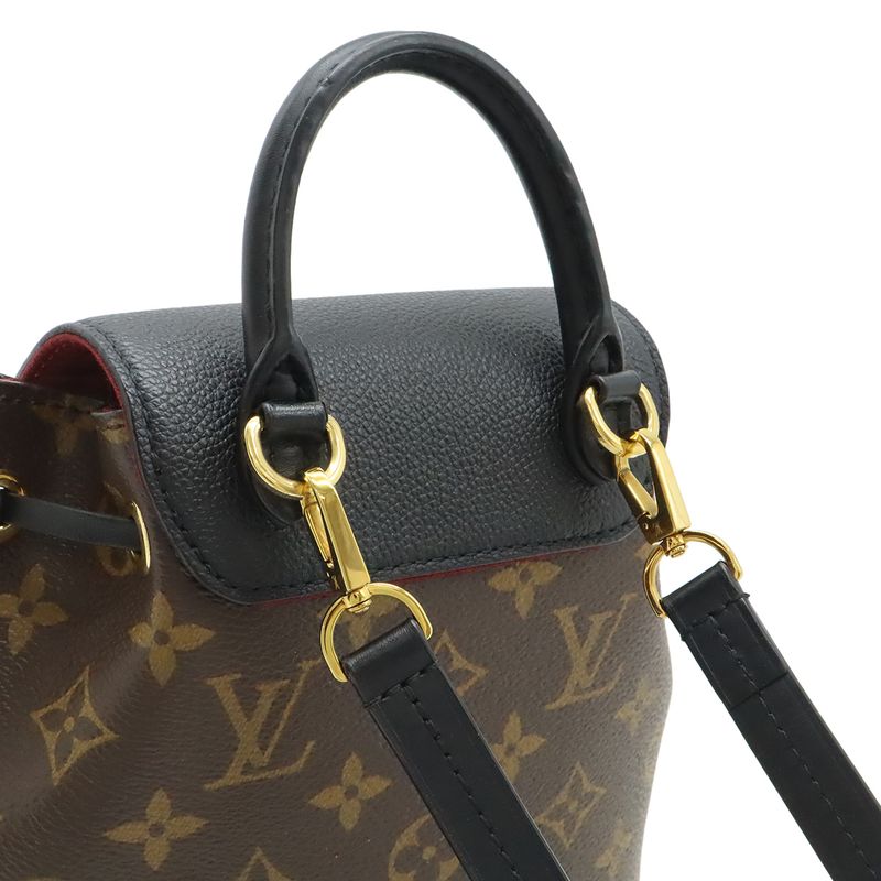 Louis Vuitton Monogram Montsouris NM BB Mini Backpack Rucksack Shoulder Bag — view 5