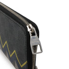 Louis Vuitton Damier Graphite Karakoram Zippy Wallet Vertical Round Zipper — view 5