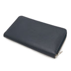 Louis Vuitton Epi Zippy Organizer NM Round Zipper Long Wallet Blue Marine Navy — view 2