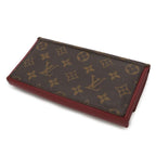 Louis Vuitton Monogram Portefeuille Floral Flower Bifold Long Wallet — view 2