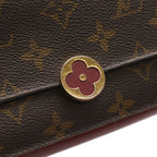 Louis Vuitton Monogram Portefeuille Floral Flower Bifold Long Wallet — view 5