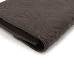 Louis Vuitton Monogram Empreinte Portefeuille Curilles Long Wallet Tail Brown — view 3