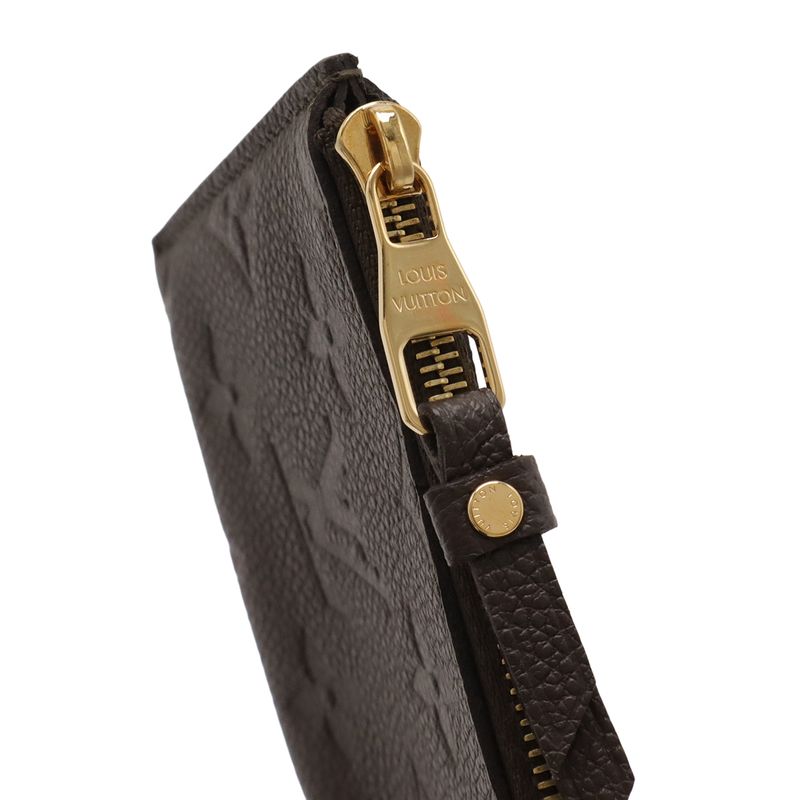 Louis Vuitton Monogram Empreinte Portefeuille Curilles Long Wallet Tail Brown — view 8