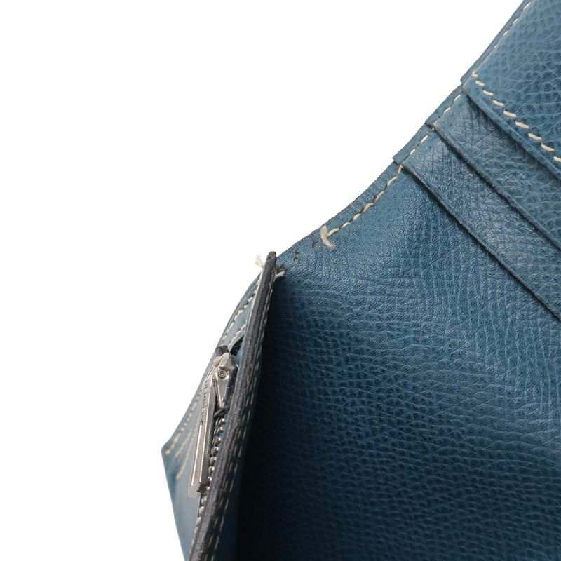 Hermes Bearn 2 Plis Dupri Trifold Long Wallet Veau Epsom — view 7