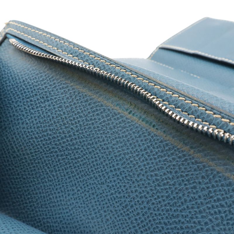 Hermes Bearn 2 Plis Dupri Trifold Long Wallet Veau Epsom — view 8