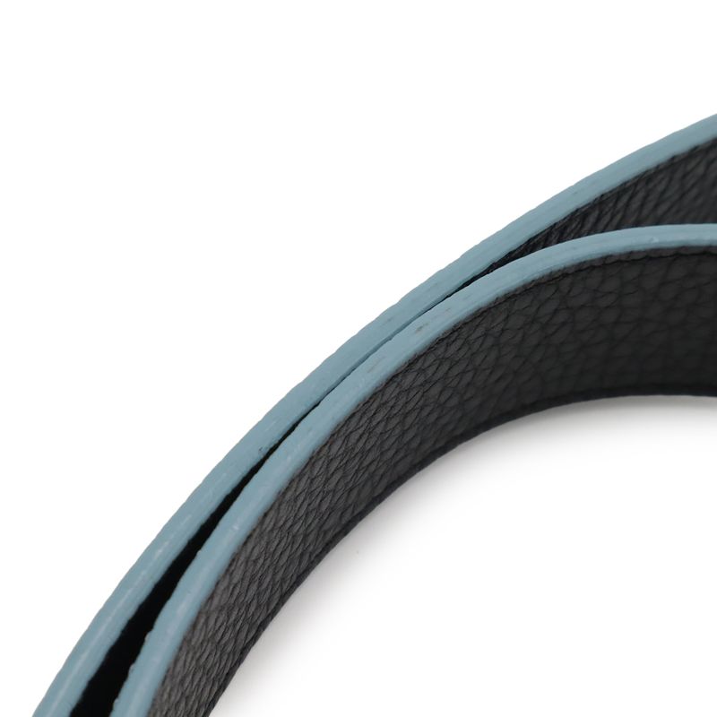 Louis Vuitton Sainteur Initial Belt Reversible Taurillon Leather Light Blue — view 6