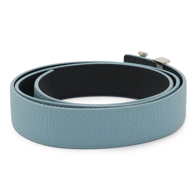 Louis Vuitton Sainteur Initial Belt Reversible Taurillon Leather Light Blue — view 3
