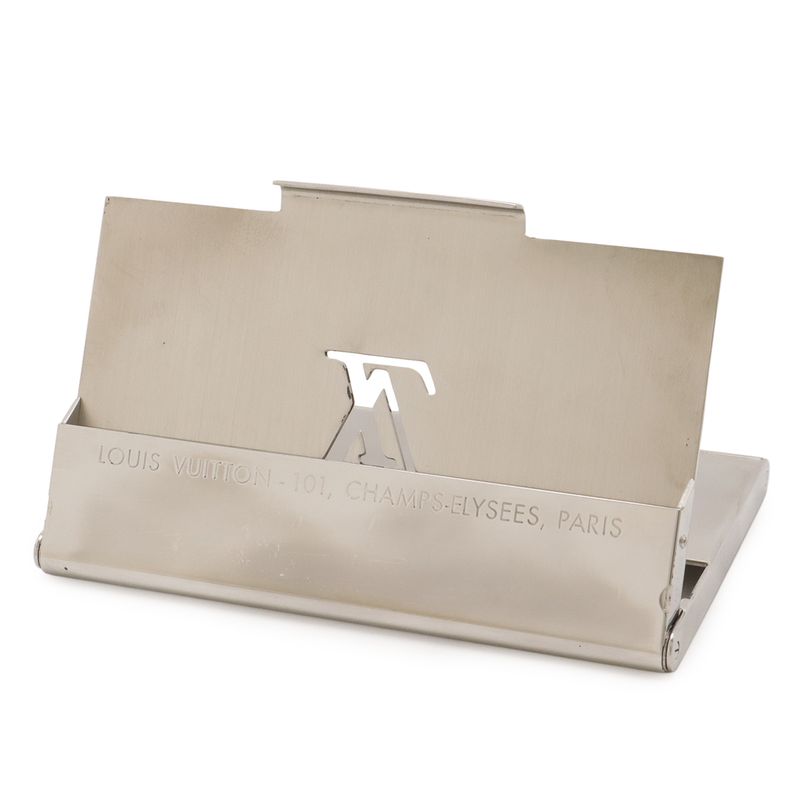 Louis Vuitton Card Holder Chien Zelize Case Business Metal — view 5