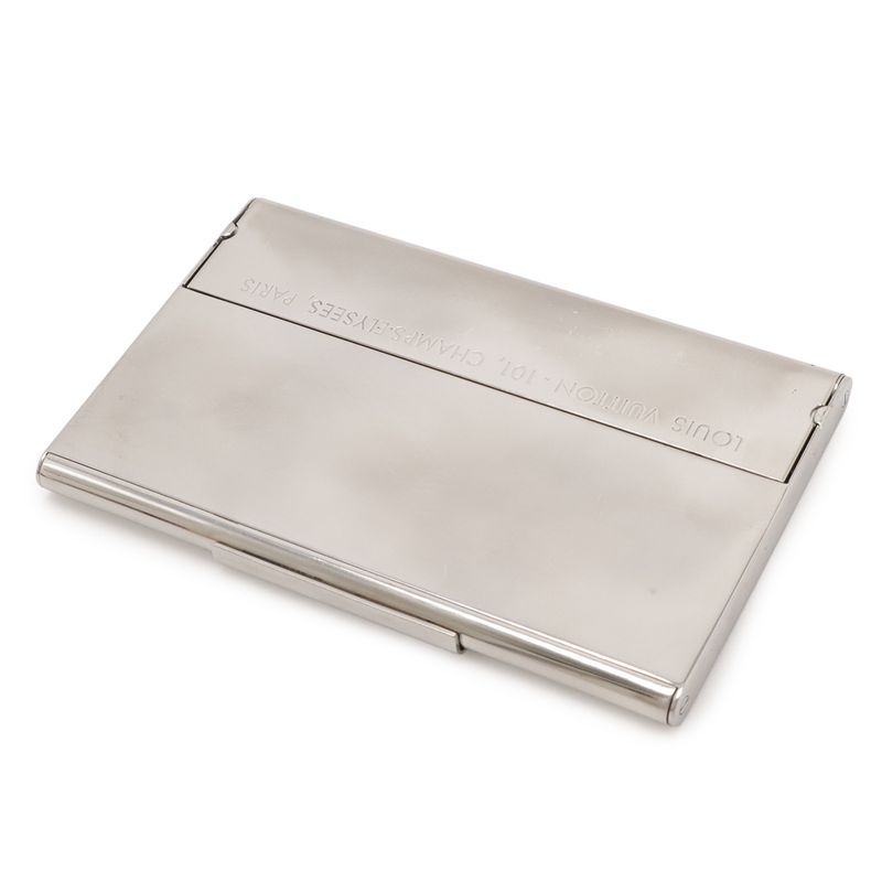 Louis Vuitton Card Holder Chien Zelize Case Business Metal — view 3