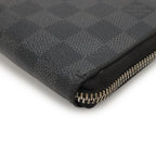 Louis Vuitton Damier Graphite Zippy-organizer-round Zipper-bifold Long Wallet — view 3