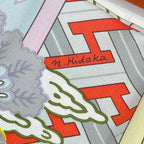 Hermes Carre 90 Large Scarf 100% Silk Ballade De Heian In The Garden — view 7