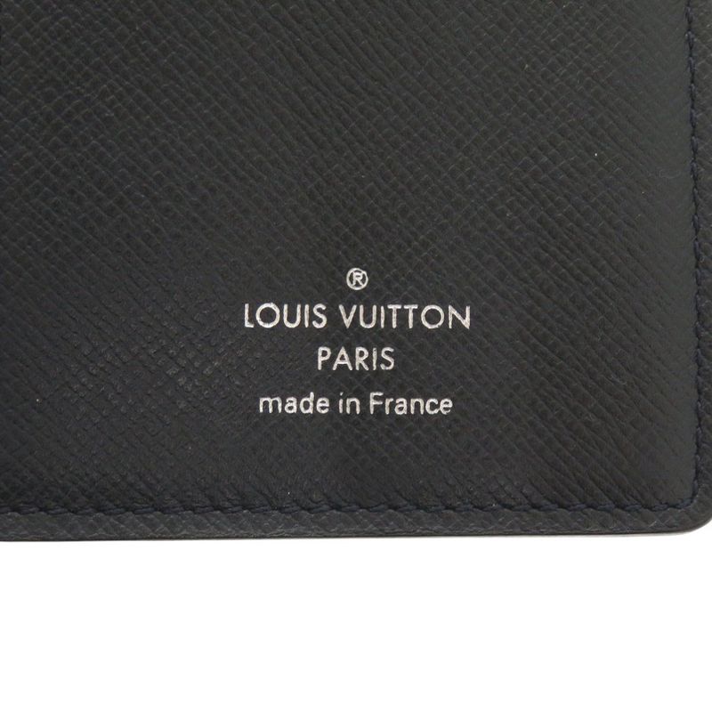Louis Vuitton Portefeuille Brother Taiga Navy Long Wallet 0046 — view 9