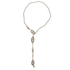 Hermes Surmer PM Necklace Metal Buffalo Horn Gold Hardware — view 3