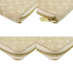 Louis Vuitton Zippy Wallet Monogram Mini Lin Beige Long 0045 — view 3