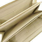 Louis Vuitton Zippy Wallet Monogram Mini Lin Beige Long 0045 — view 4