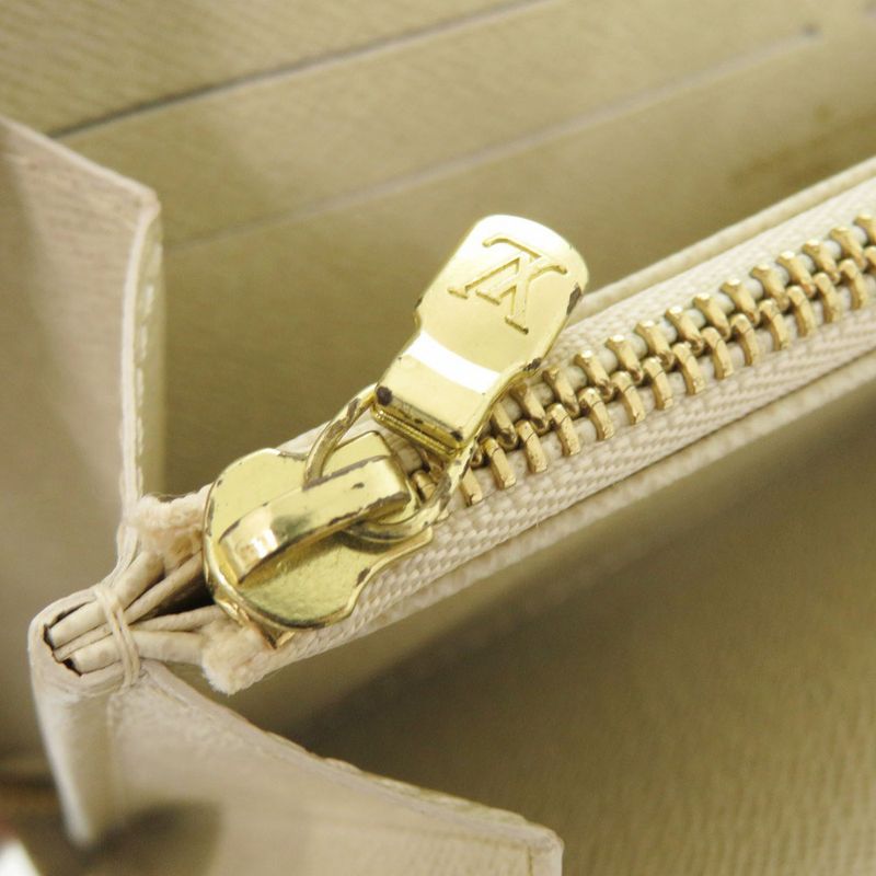 Louis Vuitton Zippy Wallet Monogram Mini Lin Beige Long 0045 — view 6