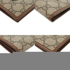 Gucci Interlocking G GG Supreme Beige Bifold Wallet Billfold 0049 — view 5