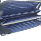 Louis Vuitton TM Zippy Wallet Long Monogram Denim Blue — view 8