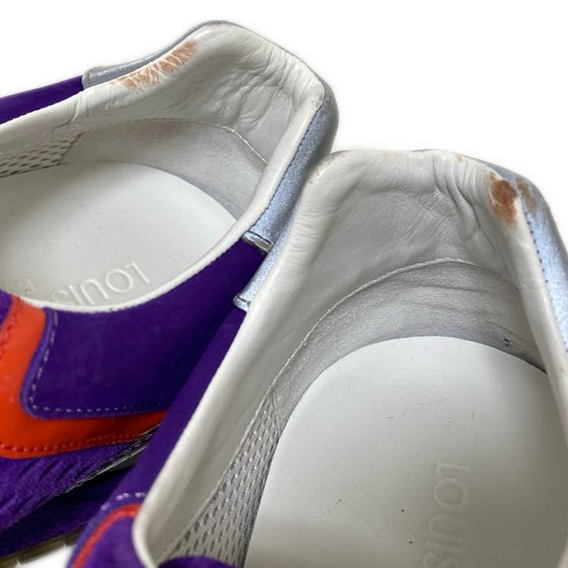 Louis Vuitton Sneakers 381 2 Runaway Purple Orange Gray — view 8