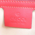 Gucci GG Marmont Leather Shoulder Bag Red — view 6