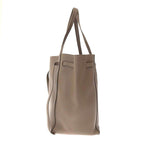 Celine By Phoebe Philo Cabas Phantom Small Leather Tote Bag tni Taupe — view 5