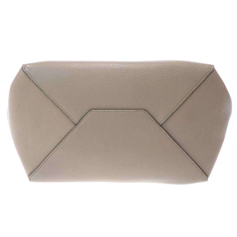 Celine By Phoebe Philo Cabas Phantom Small Leather Tote Bag tni Taupe — view 6