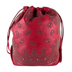 Saint Laurent Shoulder Red Bag — view 4