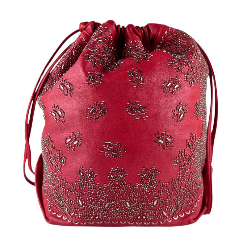 Saint Laurent Shoulder Red Bag — view 4