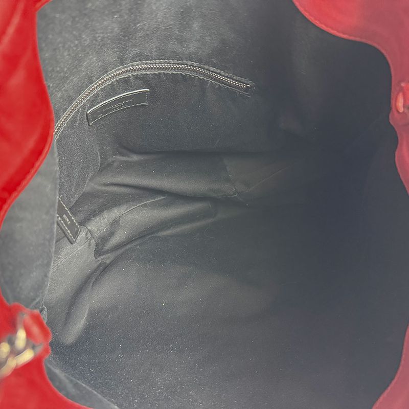 Saint Laurent Shoulder Red Bag — view 6