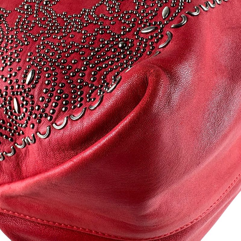 Saint Laurent Shoulder Red Bag — view 9