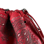 Saint Laurent Shoulder Red Bag — view 8