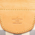 Louis Vuitton Damier Azur Streza GM Tote White Leather — view 6