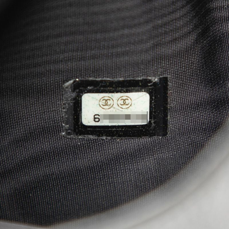 Chanel Coco Mark Black Caviar Leather — view 7