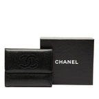 Chanel Coco Mark Black Caviar Leather — view 8