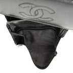 Chanel Coco Mark Black Caviar Leather — view 4