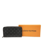 Louis Vuitton Monogram Eclipse Zippy-organizer-nm Round Zipper-long Wallet — view 7