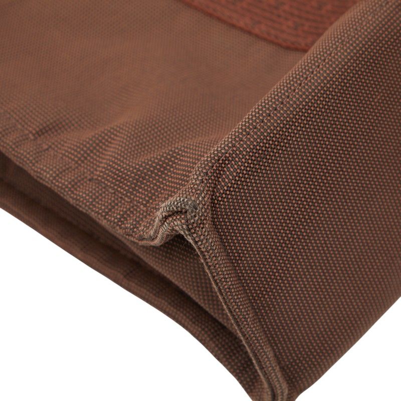 Hermes Her Line Tote MM Brown Canvas — view 6