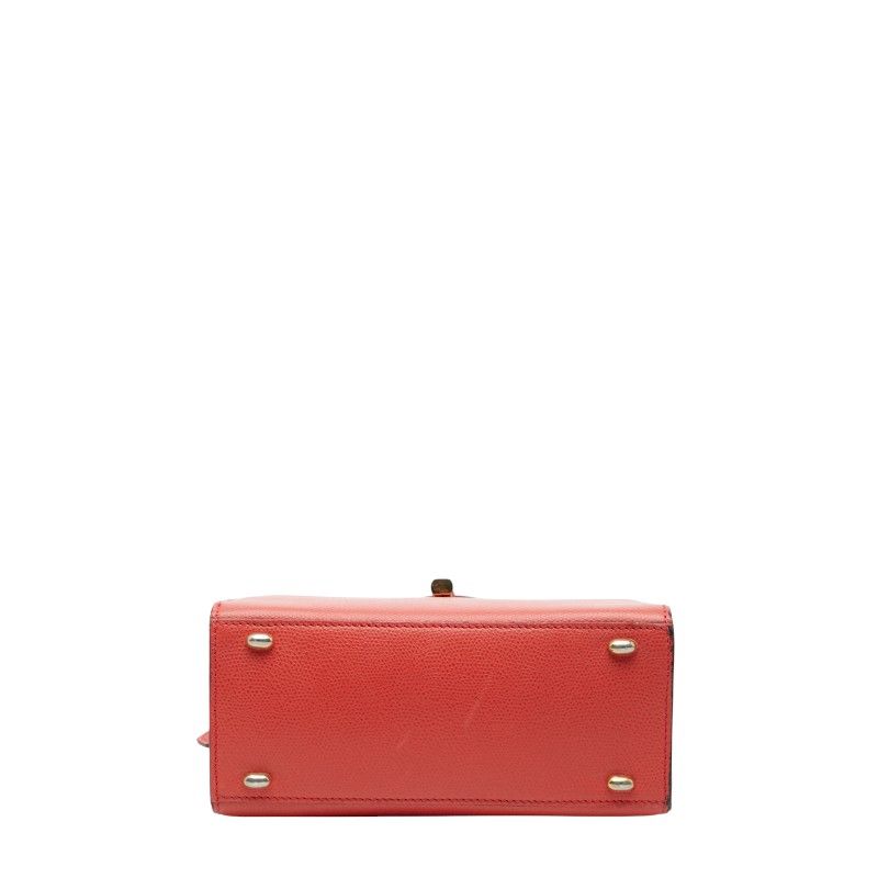 Celine Logo Red Leather — view 4