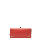 Celine Logo Red Leather — view 4