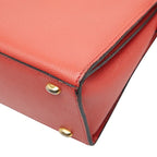 Celine Logo Red Leather — view 7